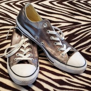 Gold Converse Chuck Taylor Chucks Womens 10 Mens 8